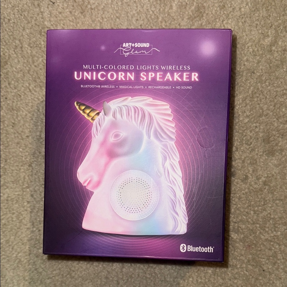 Art+Sound Unicorn Bluetooth Speaker